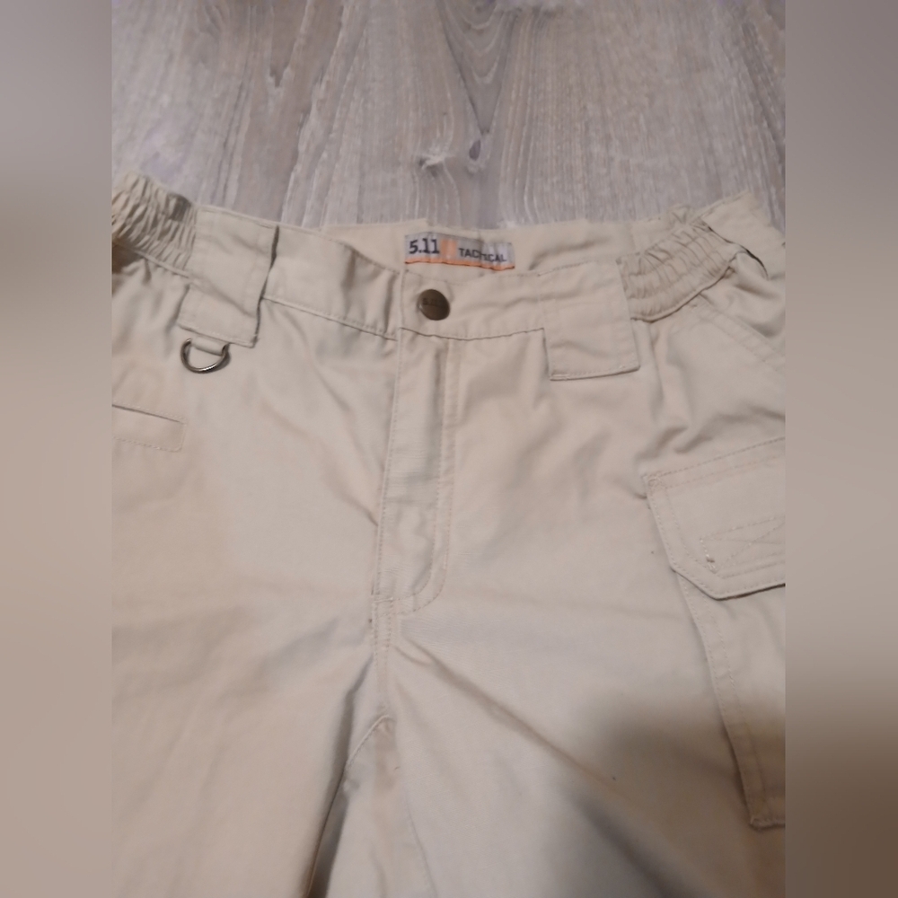 511 Tactile Womens Work Pants. Khaki. Size 10. Fixed Waistband. Many Pockets. - Picture 9 of 9
